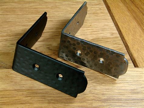 hammered metal corner brackets|exterior corner mount metal bracket.